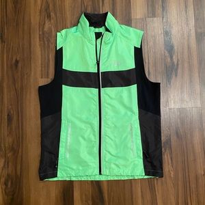 brooks running vest mens orange